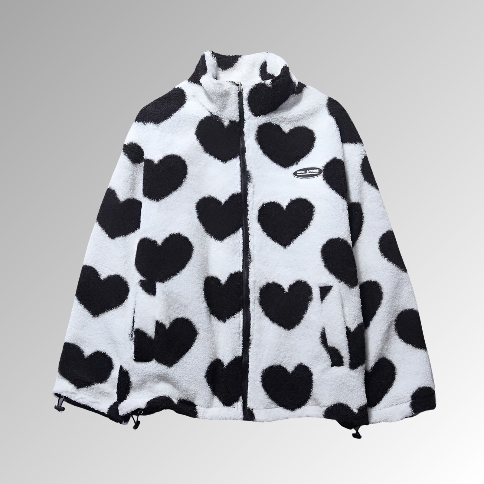 ANASTASIE | TRENDY HEART PATTERN COAT