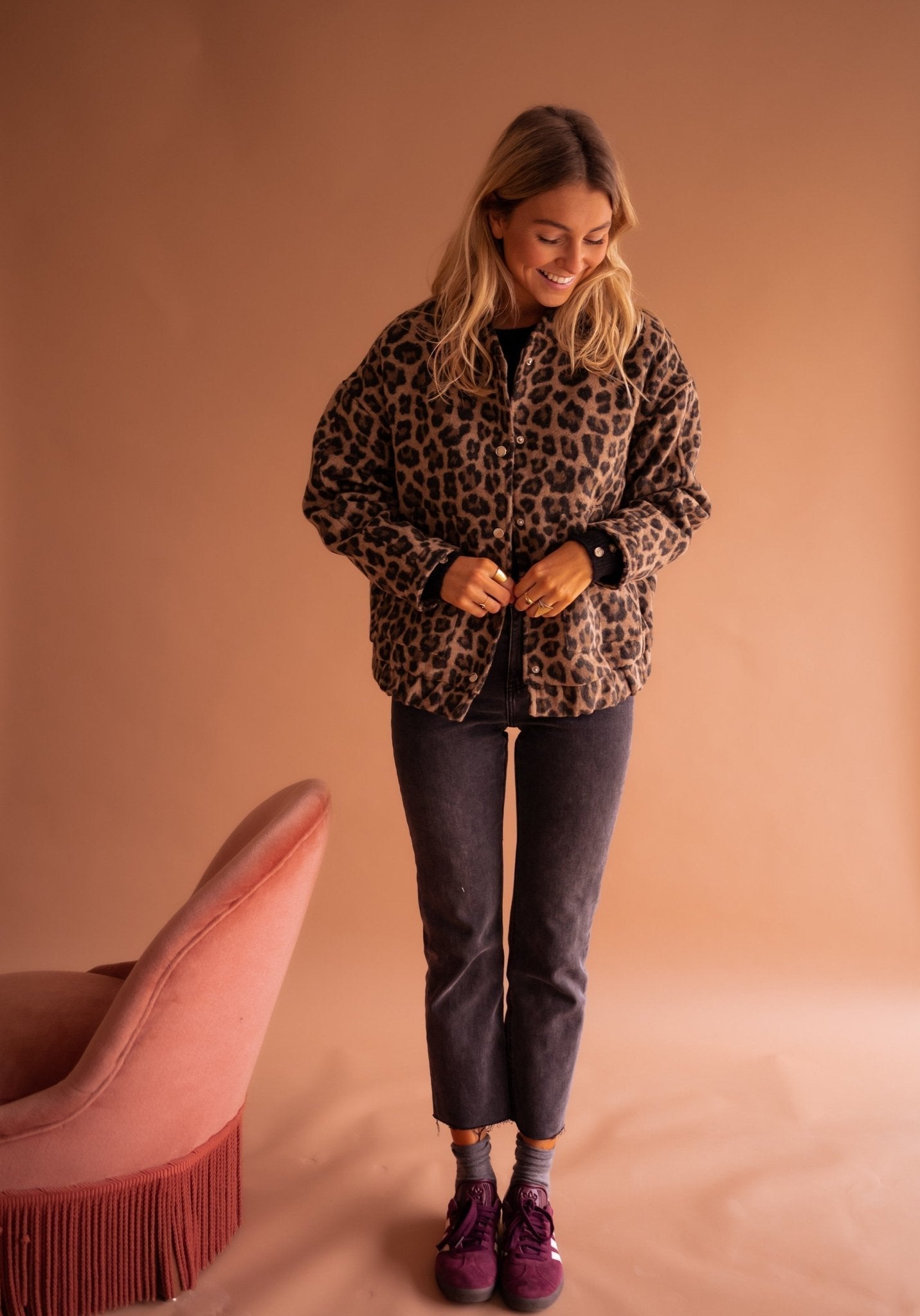 Avery | Modern Leopard Jacket