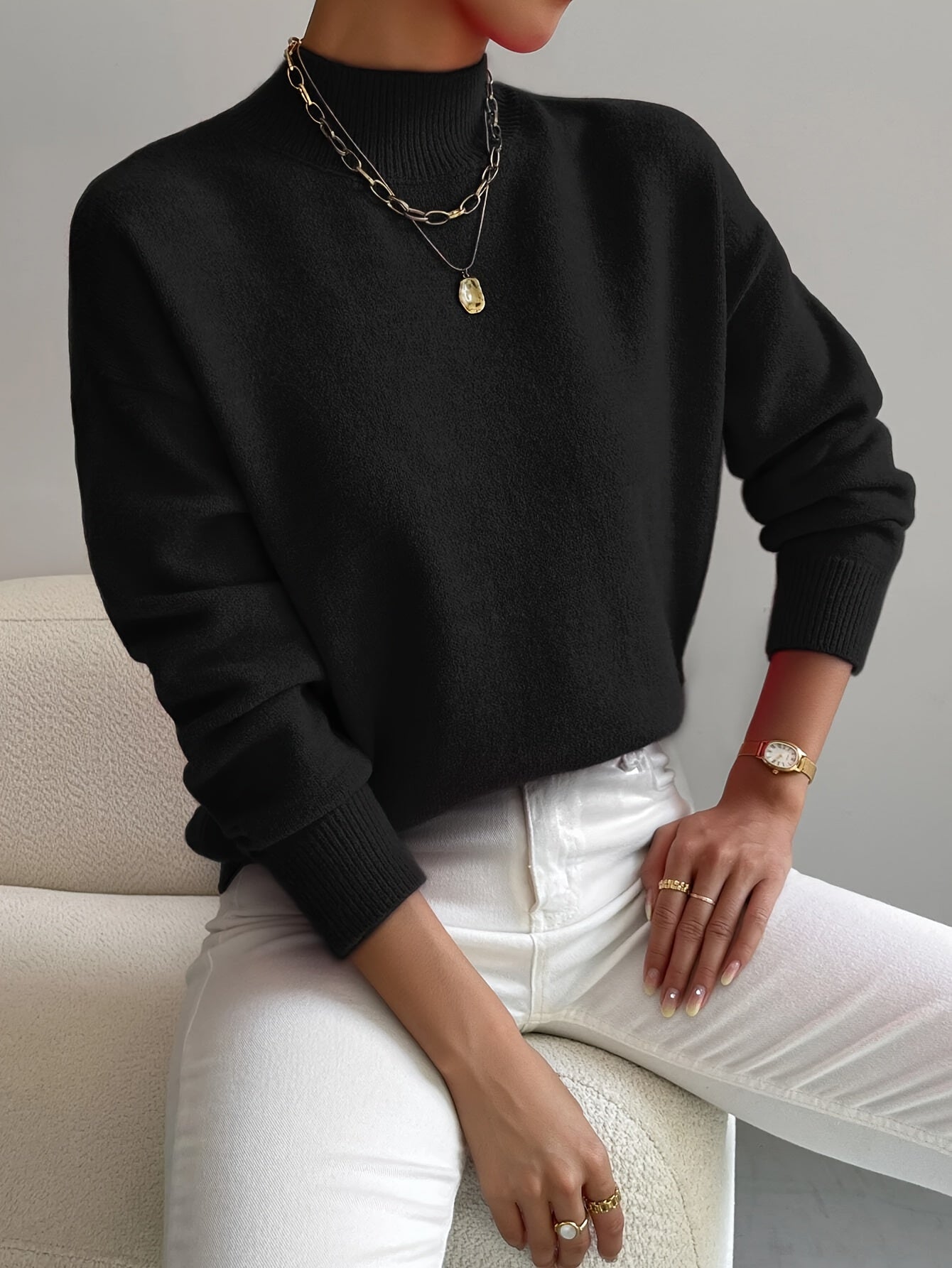 ANNA | ELEGANT AND COMFORTABLE TURTLENECK