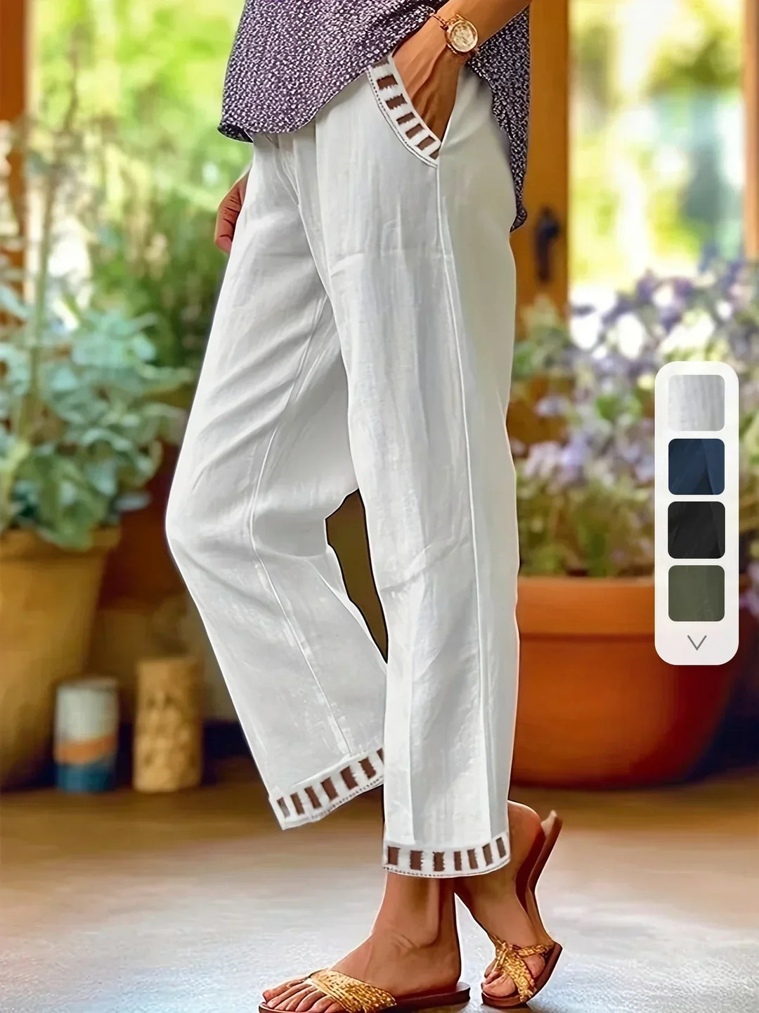 Tracey - Chic Cropped Pants