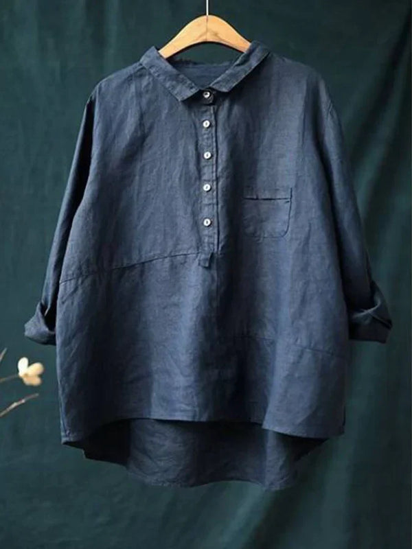 Rhea - Timeless Linen Shirt