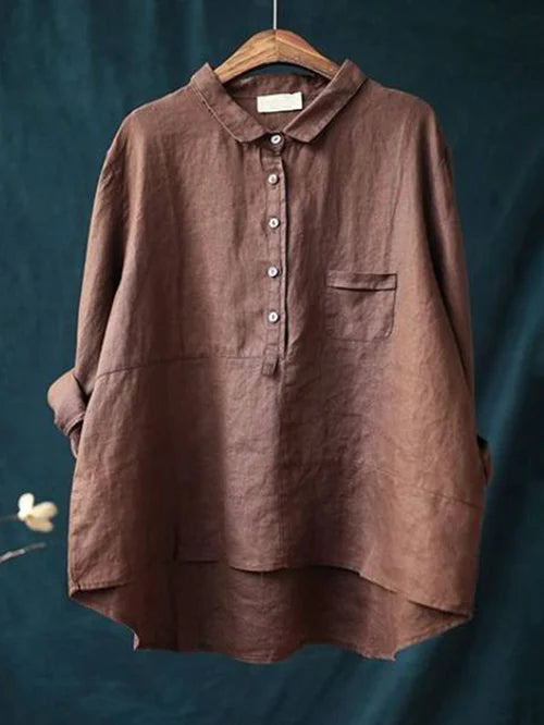 Rhea - Timeless Linen Shirt