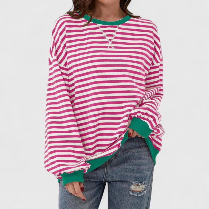 Claire™ | Classic Striped Sweater