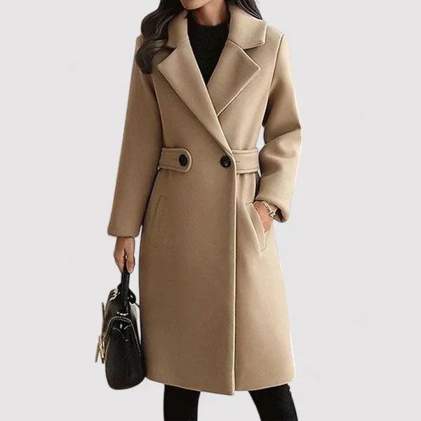 Catherine | Timeless Belted Wool Coat