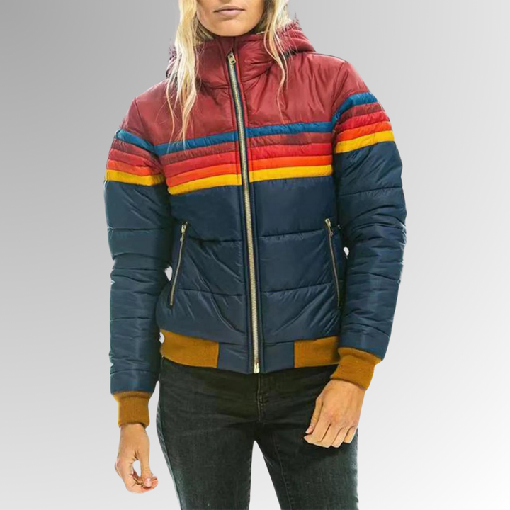 FarbenFroh - Retro Rainbow Jacket