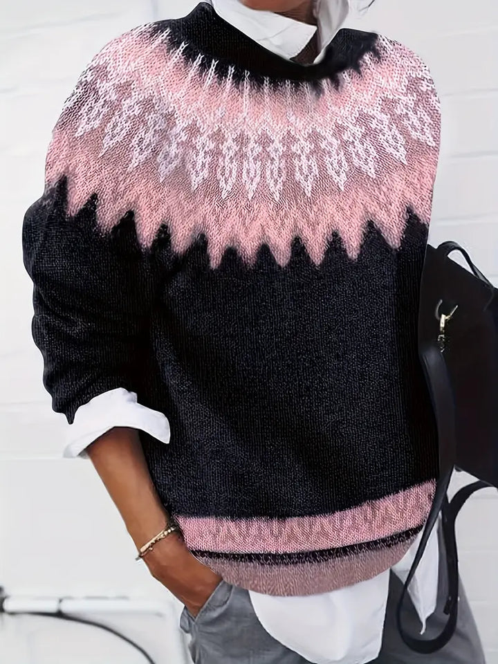 Claire™| Nordic Charm Sweater