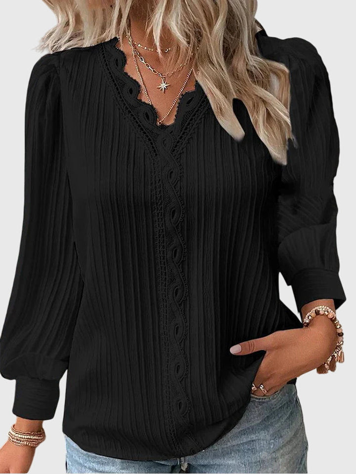 Victoria | Elegant Pullover Blouse