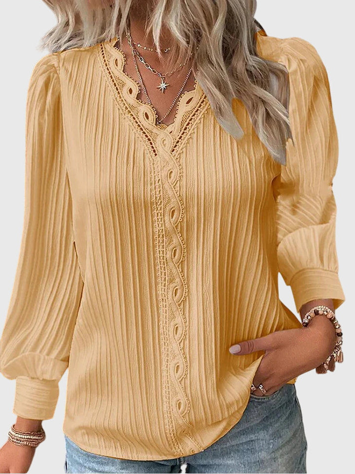 Victoria | Elegant Pullover Blouse