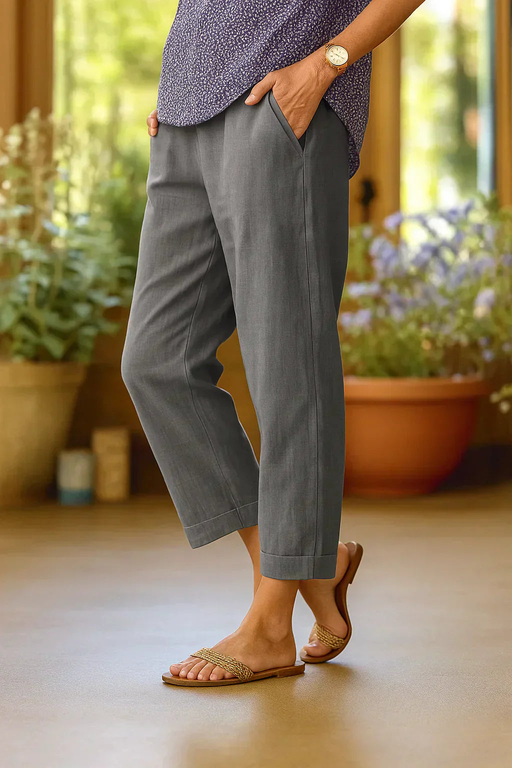 Rivana - Relaxed Summer Trousers