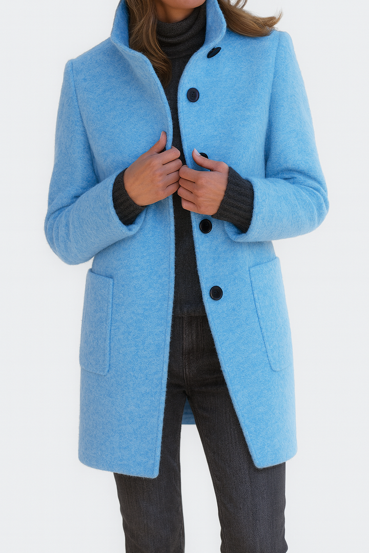 Freya - Elegant Wool Blend Jacket