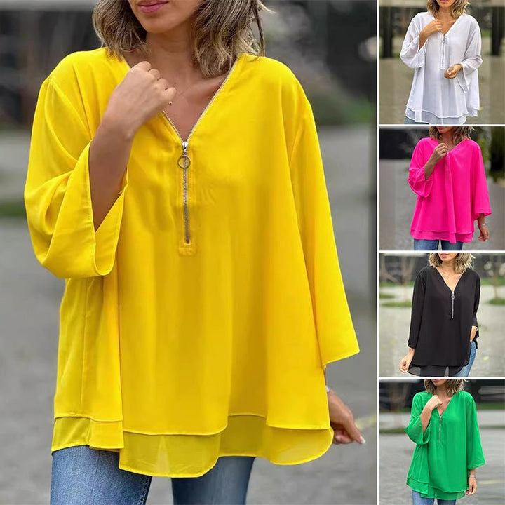 Lorelai - Effortless Chiffon Blouse