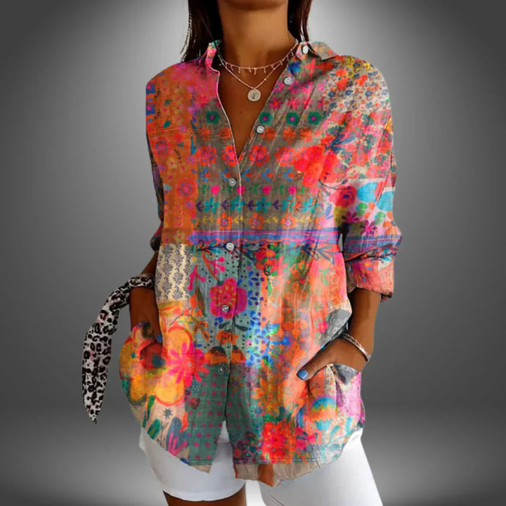 Gwen - Versatile Floral Blouse