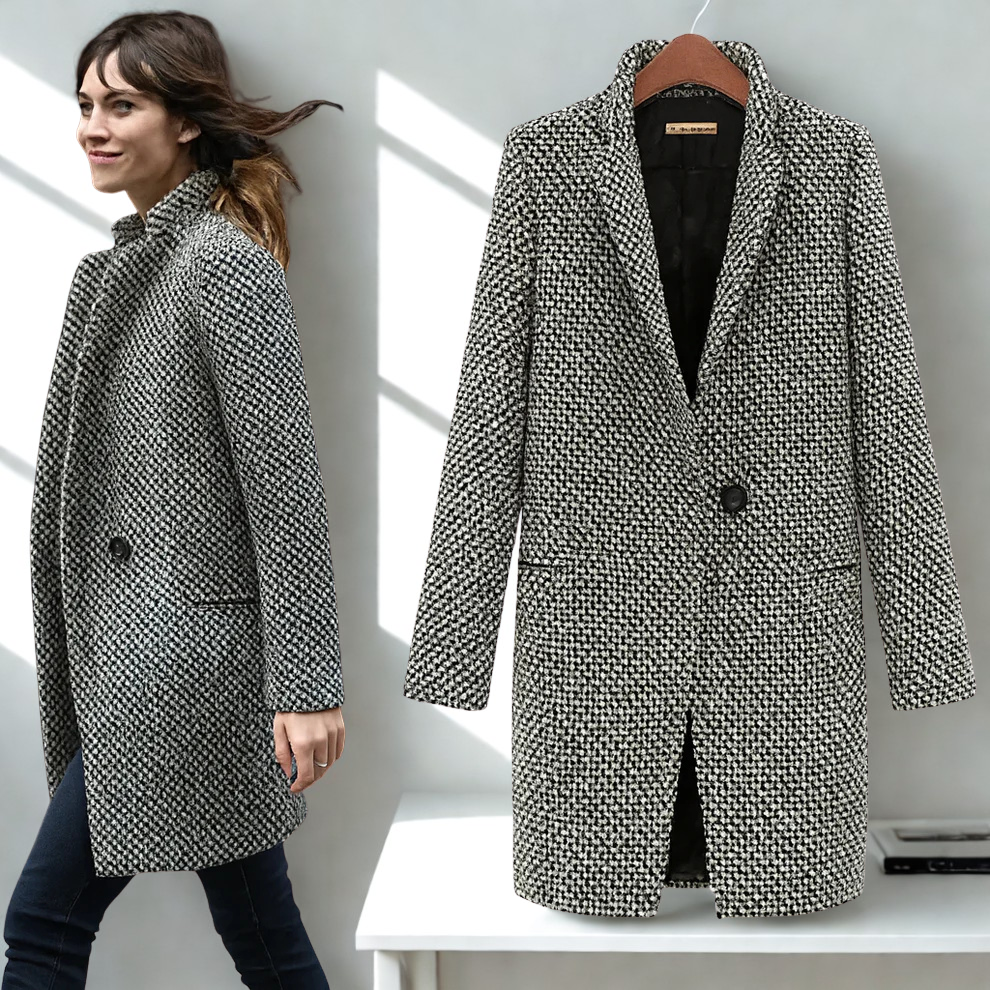 Claudia - Elegant Autumn Coat