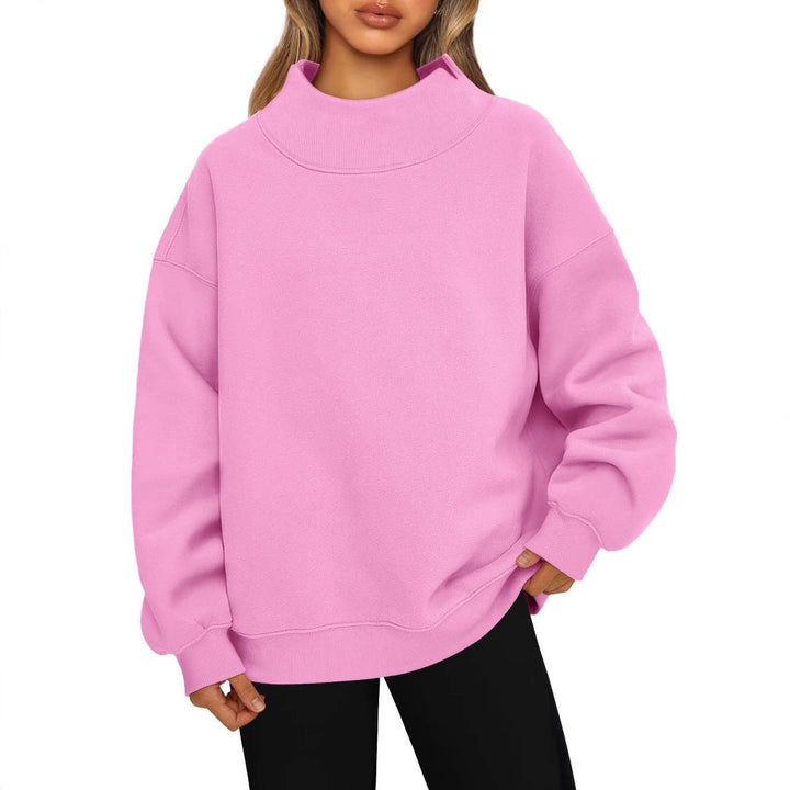 Claire™ | Essential High Collar Sweatshirt
