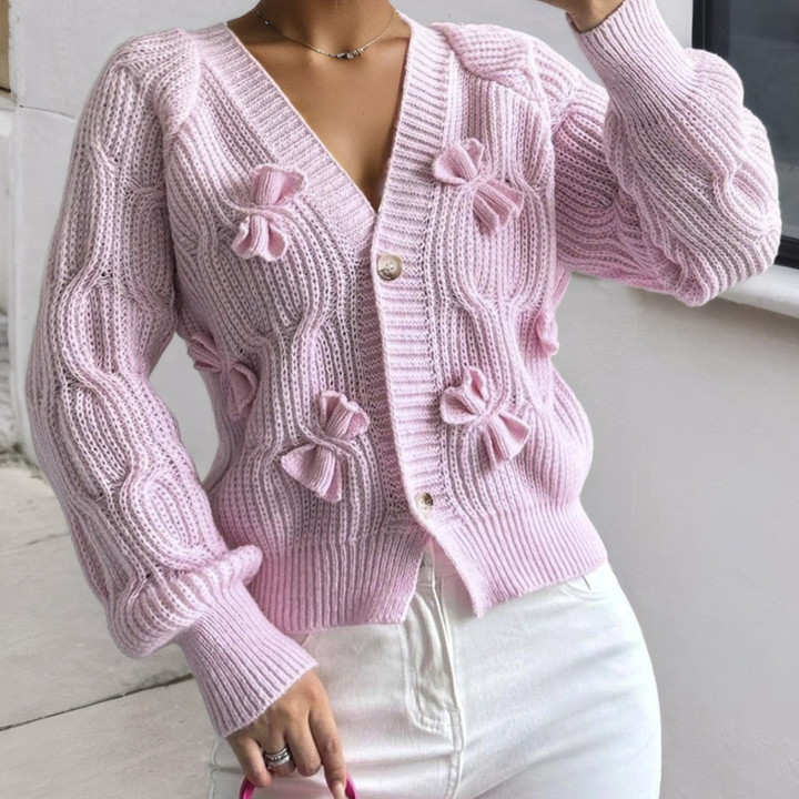 Claire™ | Bow Bliss Cardigan