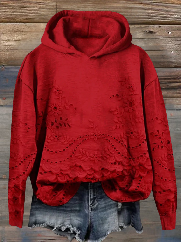 Sophie - Chic Lace Hoodie