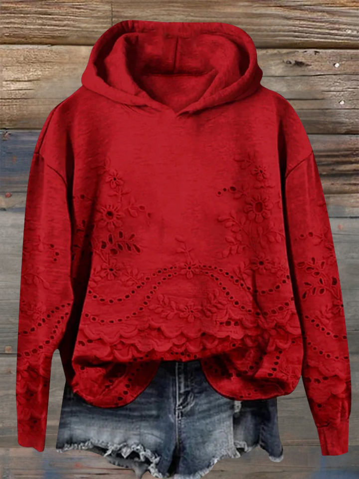 Sophie - Chic Lace Hoodie