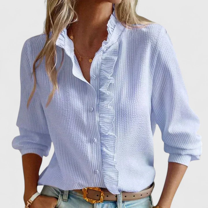 Victoria | Sophisticated Long Sleeve Blouse