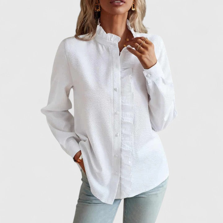 Victoria | Sophisticated Long Sleeve Blouse