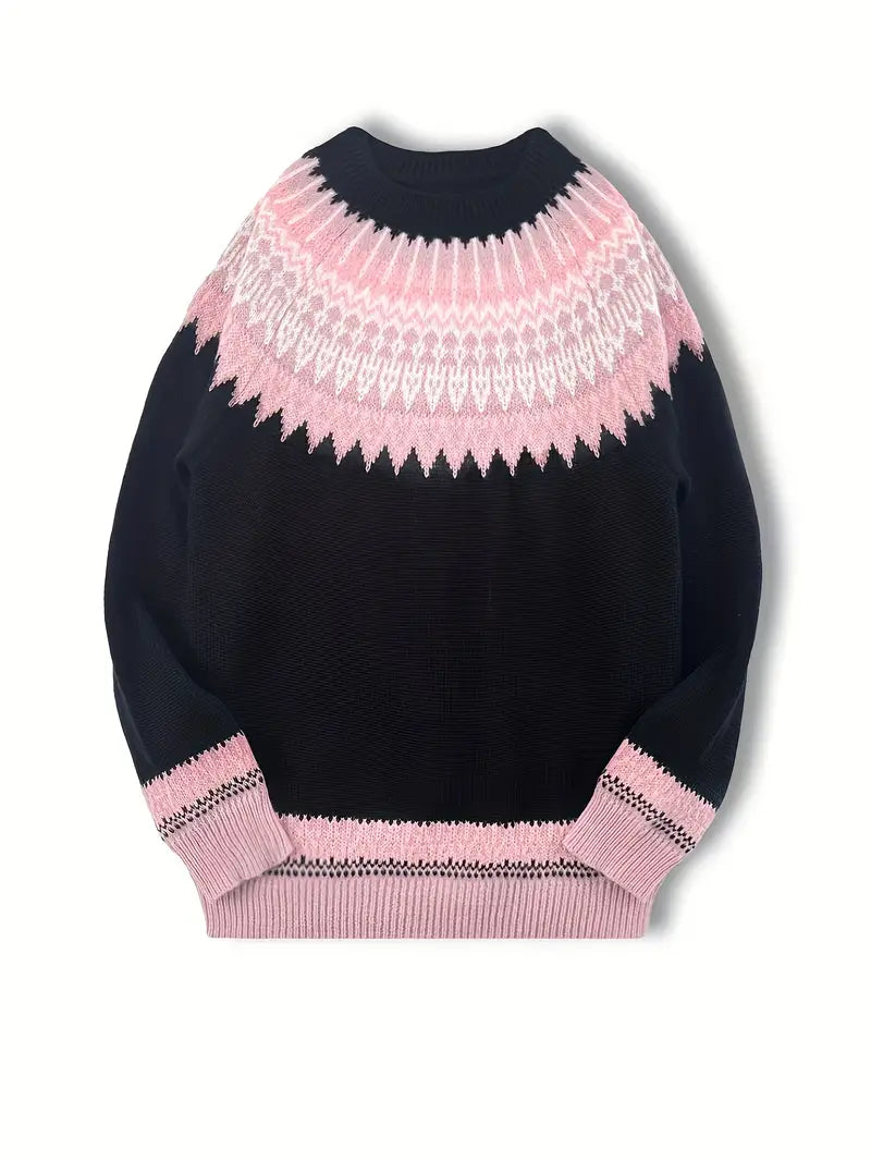 Claire™| Nordic Charm Sweater
