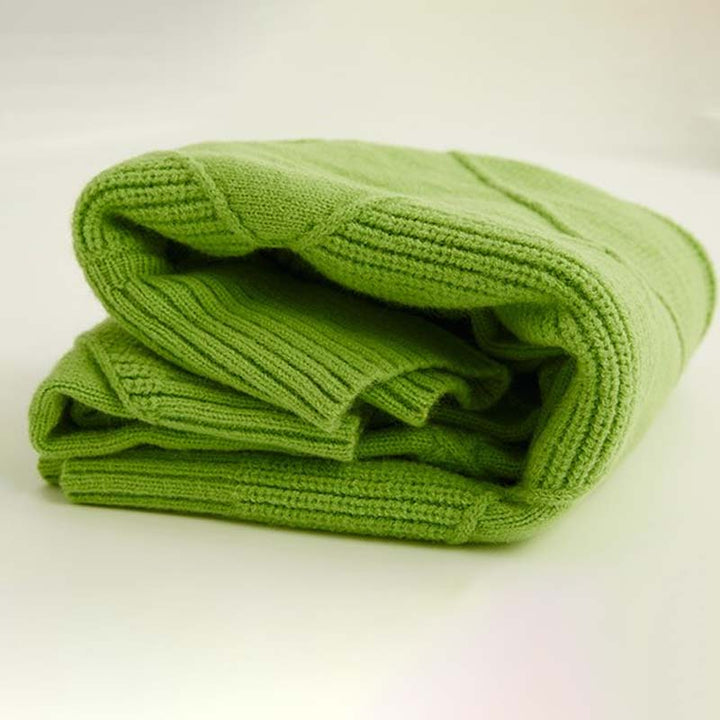 Claire™ | Textured Turtleneck Knit Sweater