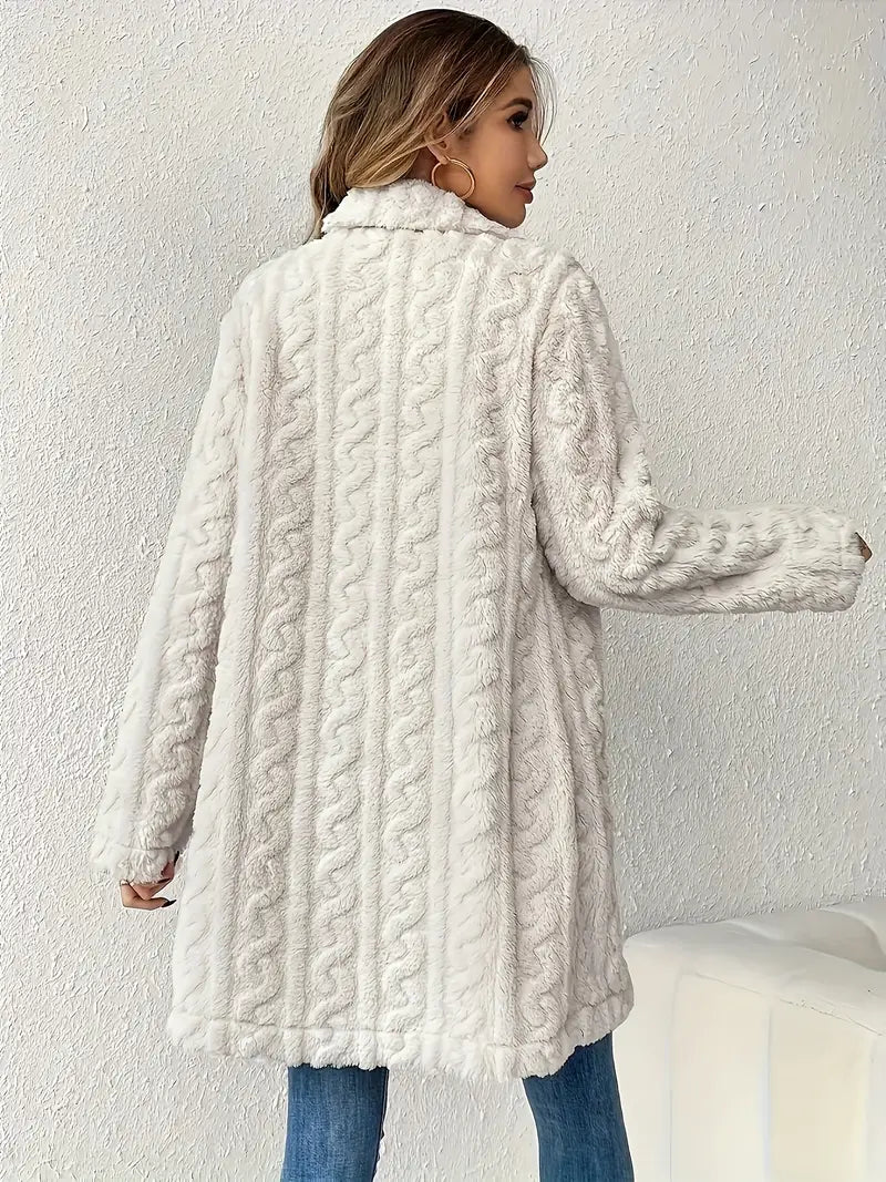 Léa - Cozy Faux Fur Coat