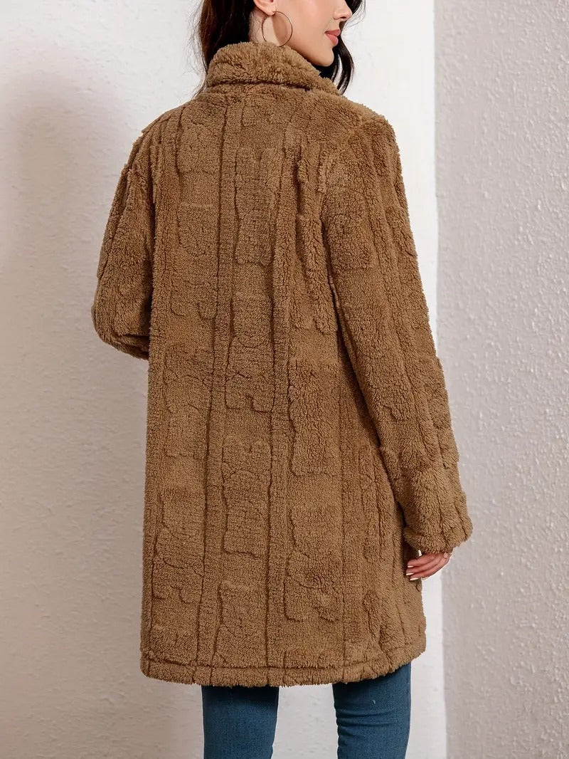 Léa - Cozy Faux Fur Coat